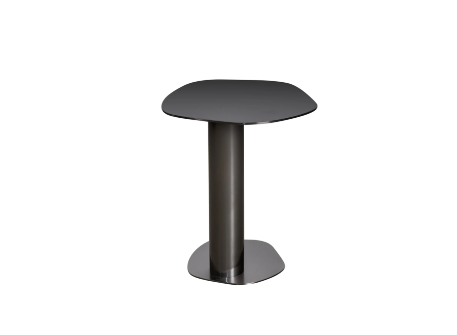 Table d'appoint 'Oyster' - Gun Metal