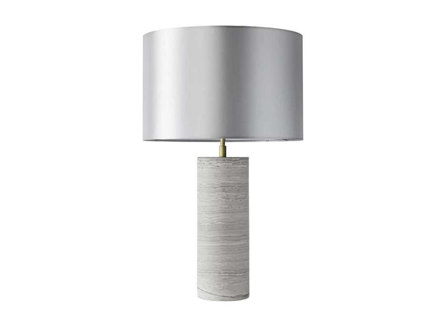 Table lamp 'Quito' - Grey Marble