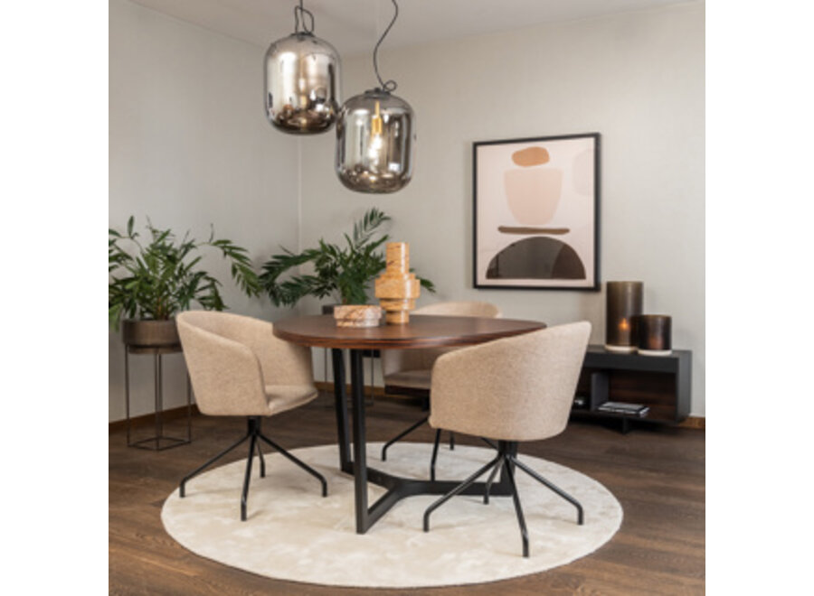 Vase 'Etna' - Brown - L