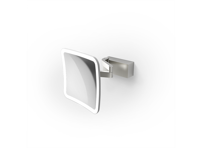 Schminkspiegel Basic -VISION S - Wandmontage - stainless steel matt