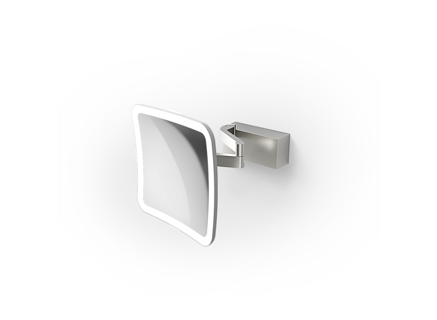Kosmetikspiegel 'Basic' -VISION S - Wandmontage - stainless steel matt