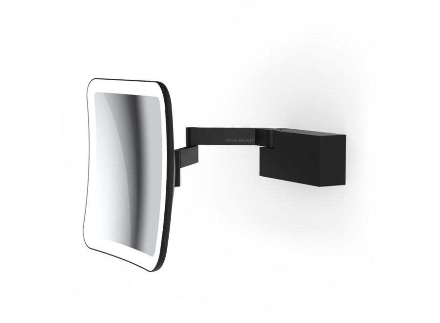 Miroir de courtoisie 'Basic' -VISION S- Montage mural - Black matt
