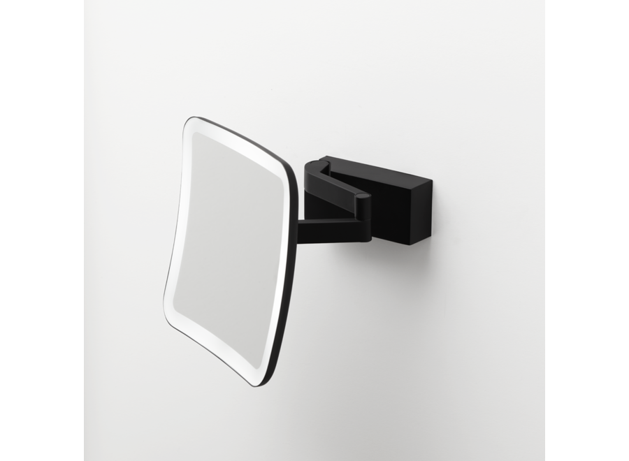 Kosmetikspiegel 'Basic' -VISION S - Wandmontage - Black matt