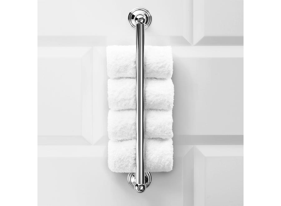 Gastendoekhouder 'Classic' - GTH - Chrome