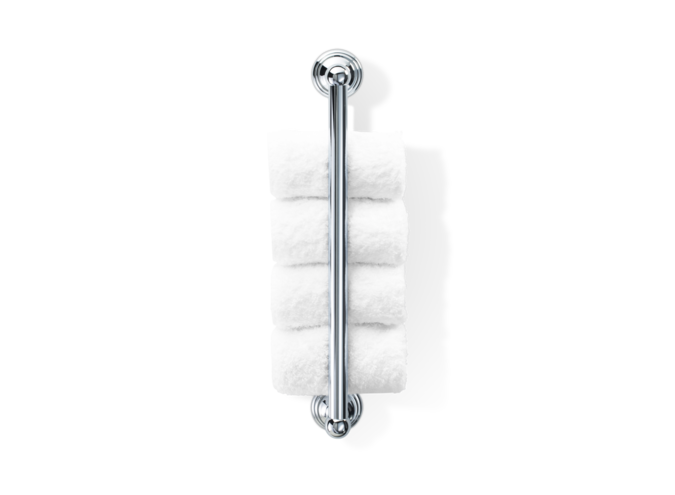 Porte-serviette invité Classic - GTH - Chrome