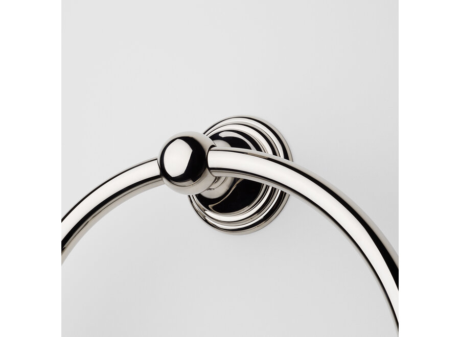 Handdoekhouder 'Classic' - HTR - Nickel polished