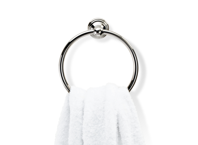 Porte-serviette Classic - HTR - Nickel polished