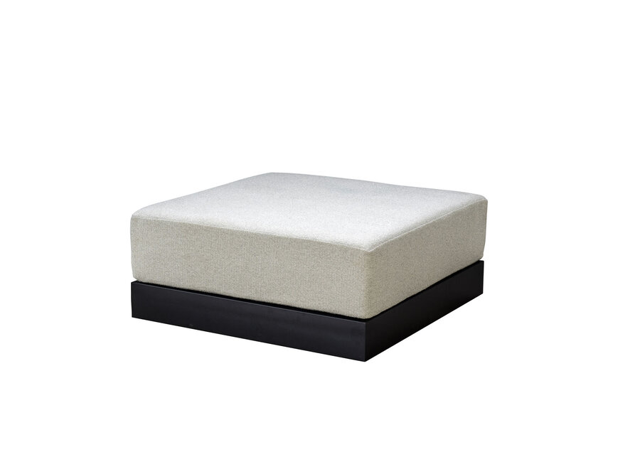 Hocker 'Millor' - Black/Wool