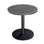 Table d'appoint 'Millor' - Black/Slate - Ø50