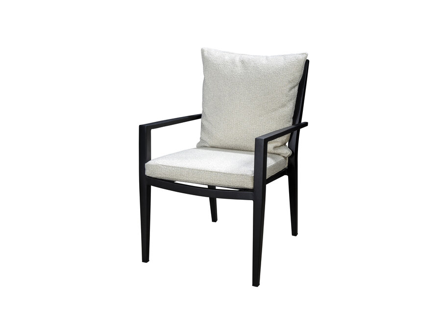 Chaise de jardin 'Marinha' - Black