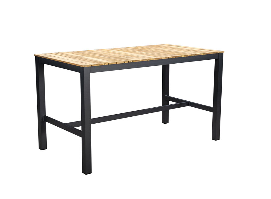 High dining table 'Arashi' - Dark Grey