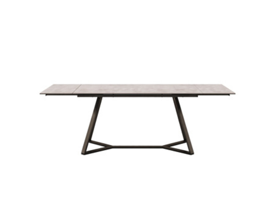 Table à manger Veneto - Cream - L - Extendable