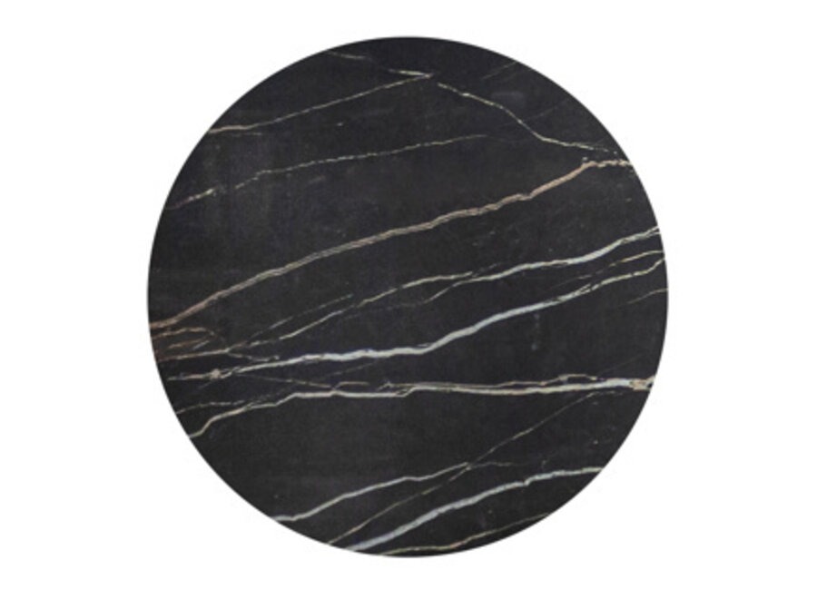 Dining table 'Veneto' - Black - S