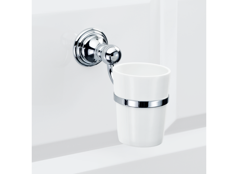 Gobelet 'Classic' - WMG - Chrome / white