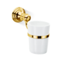 Becher  'Classic' - WMG - Gold / white