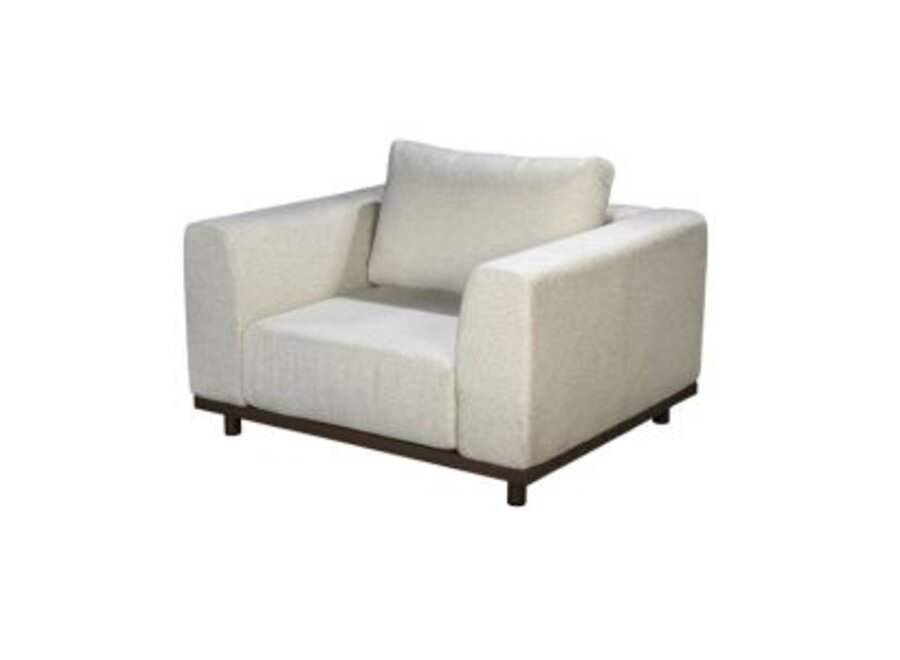 Loungesessel 'Vallon' - Bronze/Wool