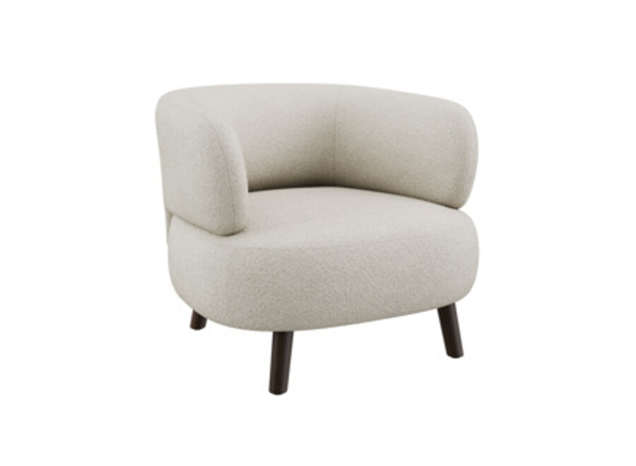 Chaise longue 'Benson' - Philo Cream