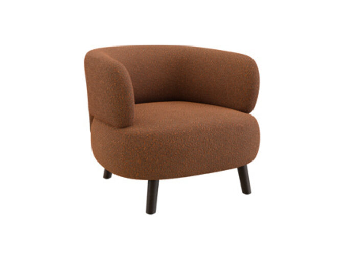 Sessel 'Benson' - Philo Orange