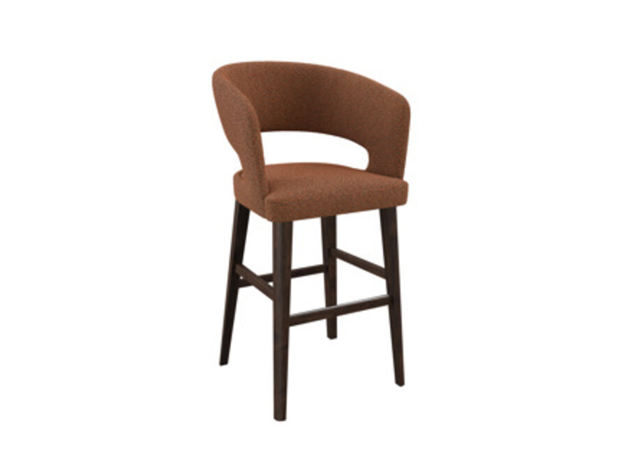 Bar chair 'Beta' - Low - Philo Orange