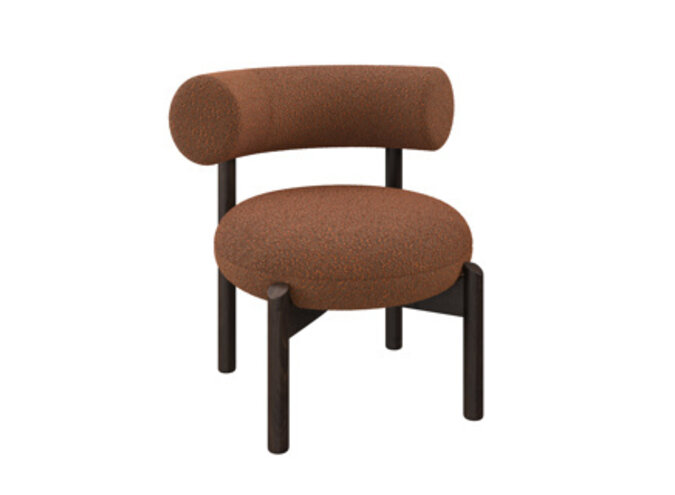 Sessel 'Bow' - Philo Orange