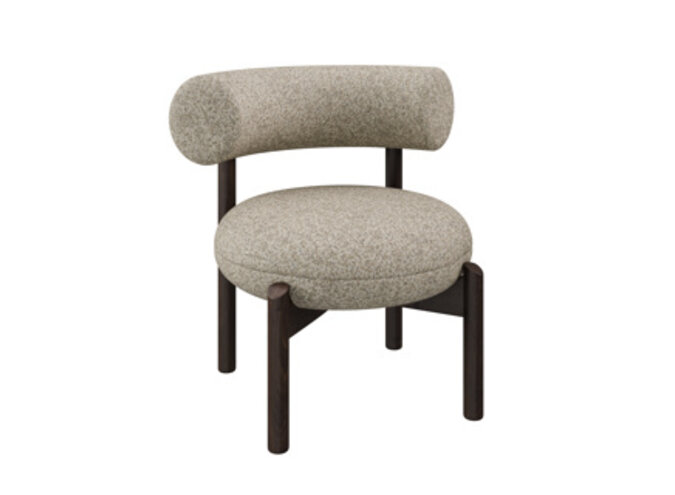 Lounge chair 'Bow' - Philo Beige