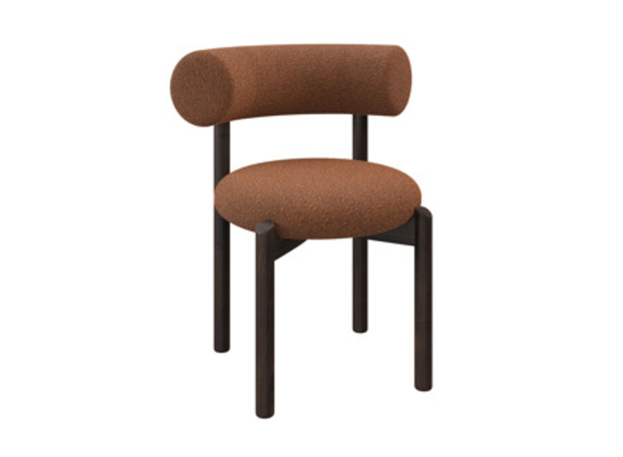 Side chair 'Bow' - Philo Orange