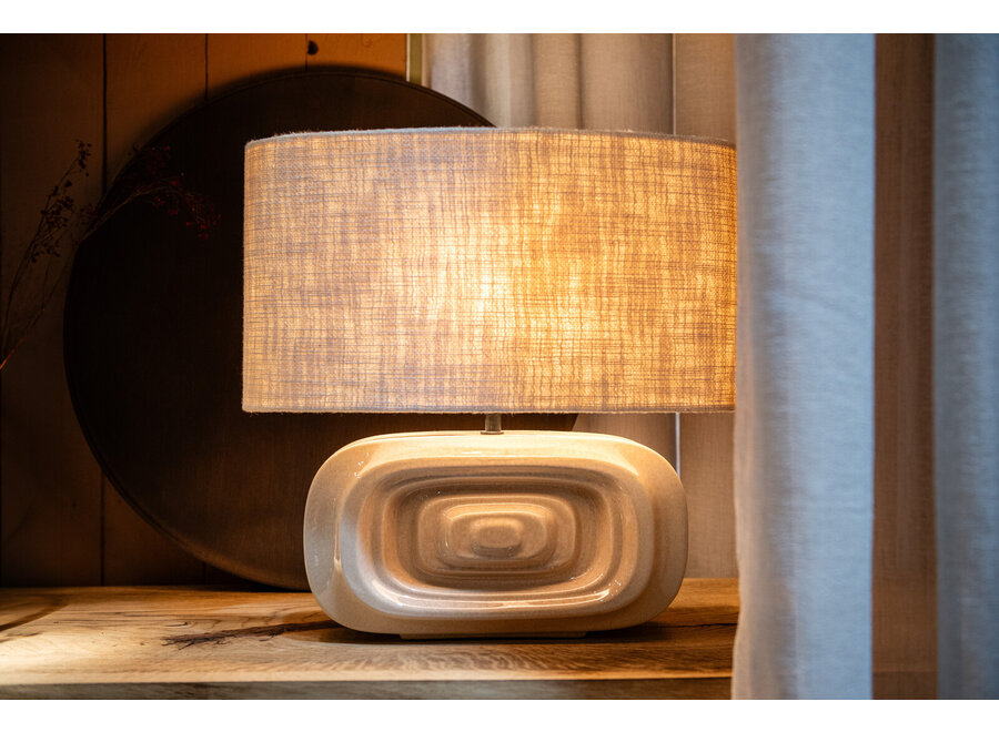 Lampe à poser 'Lexi' - Nude