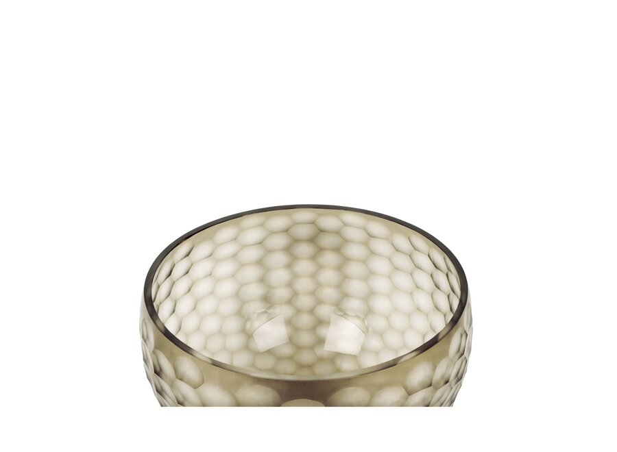Vase 'Shiloh' - Smoke/Grey - L