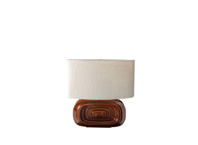 Lampe à poser 'Lexi' - Caramel