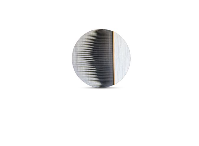 Wall panel 'Odin'  - White Small