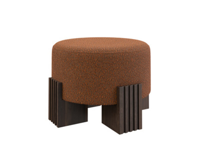 Stool 'Clark' - Philo Orange