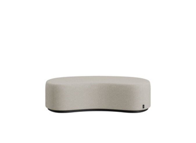 Hocker 'Curve' - Philo Cream