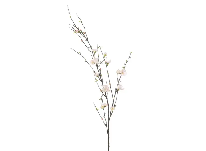 Künstliche Zweige Quittenblüten 2er Set - Rosa