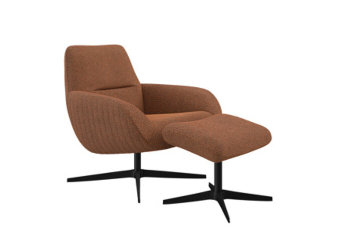Loungesessel 'Finley' - Philo Orange