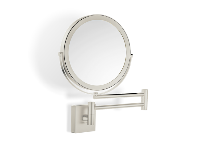Kosmetikspiegel Classic - SP 28 - Wandmontage - Nickel satined
