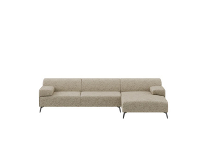 Loungesofa 'Lugano' - Philo Beige - R