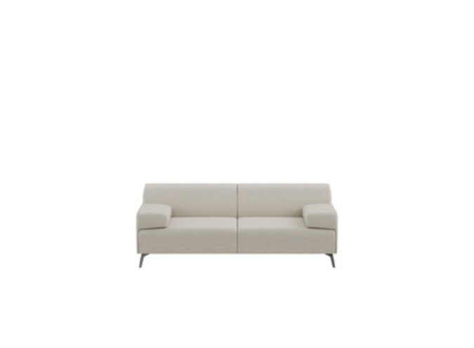 Loungebank 'Lugano' - Philo Cream