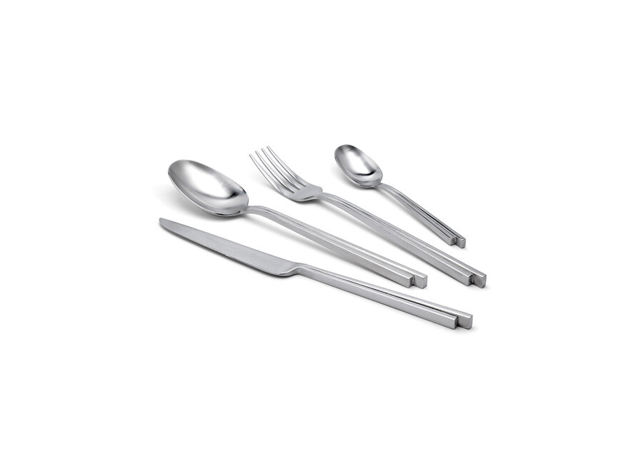Kelly Wearstler - Dune 24 pc  set de couverts - Stainless Steel
