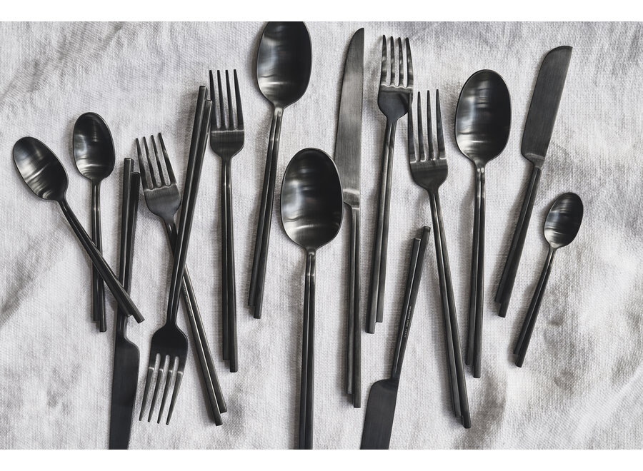 Kelly Wearstler - Dune 5 pc cutlery set - Black