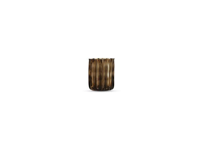 Tea light 'Celio' - Smoke/Grey