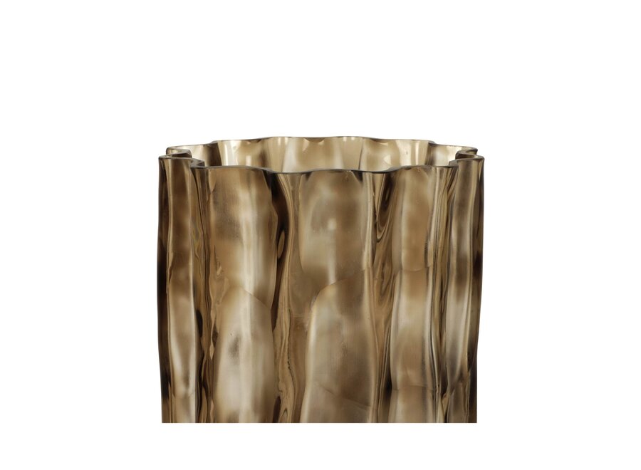 Vase 'Celio' - Smoke/Grey - M