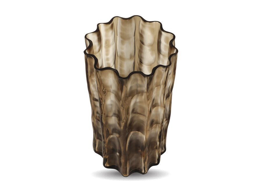Vase 'Celio' - Smoke/Grey - M