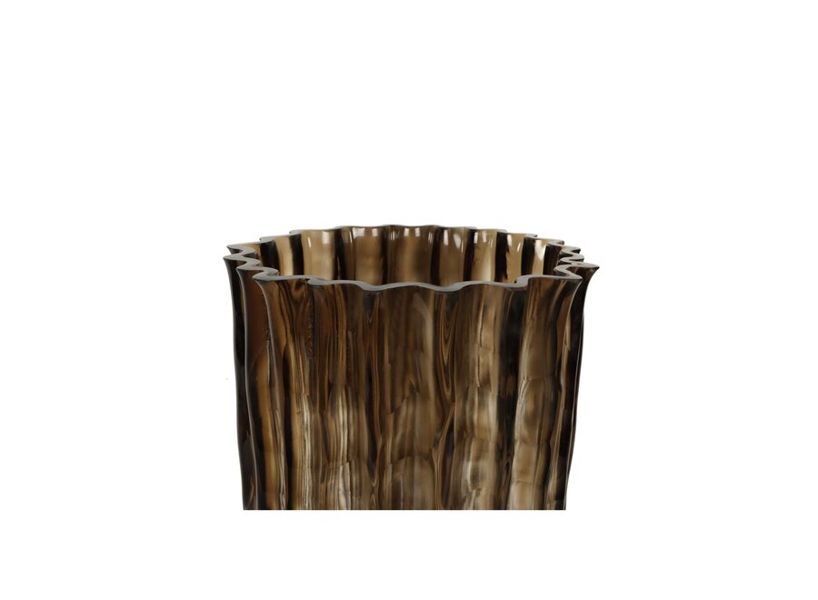 Vase 'Celio' - Smoke/Grey - L