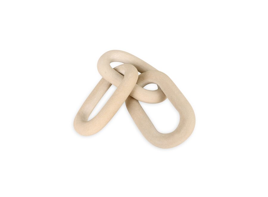Decor object 'Bend' - Mint Sandstone