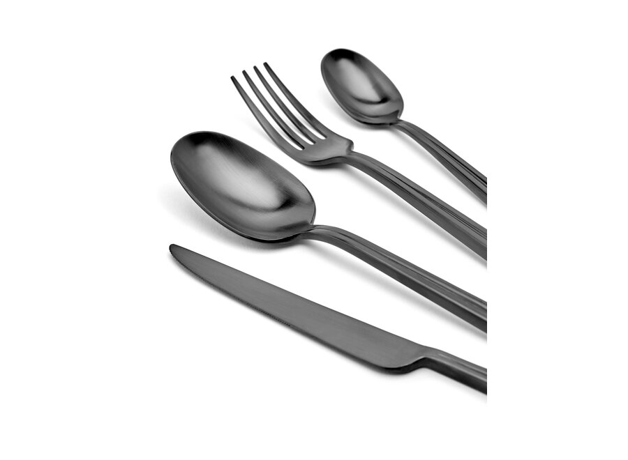Kelly Wearstler - Dune 6pc kaffeelöffel - Black