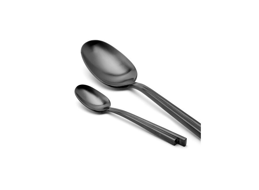 Kelly Wearstler - Dune 6pc espresso spoon - Black