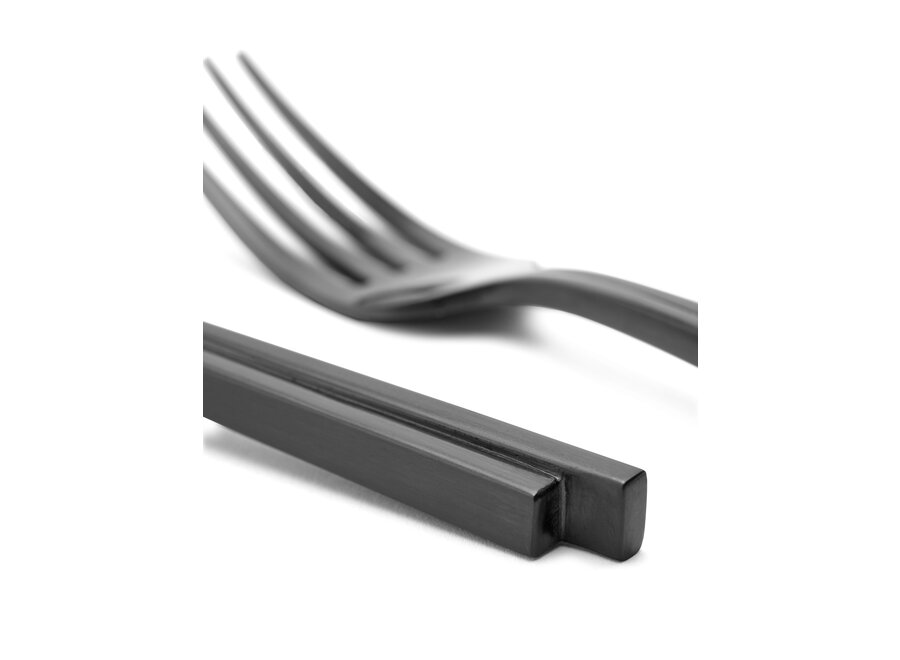 Kelly Wearstler - Dune 6pc dinervork - Black