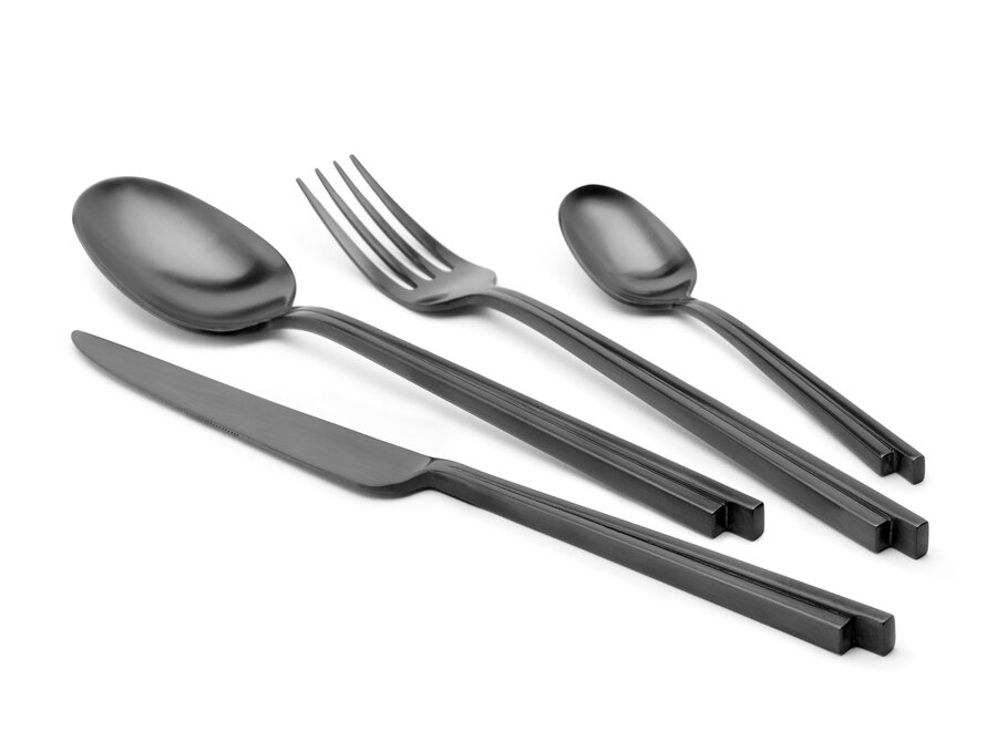 Kelly Wearstler - Dune 6pc table spoon - Black