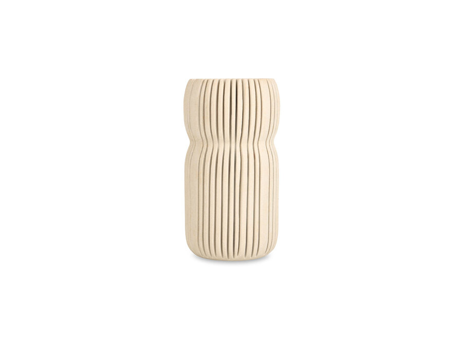 Vase 'Mosar' Mint Sandstone - M