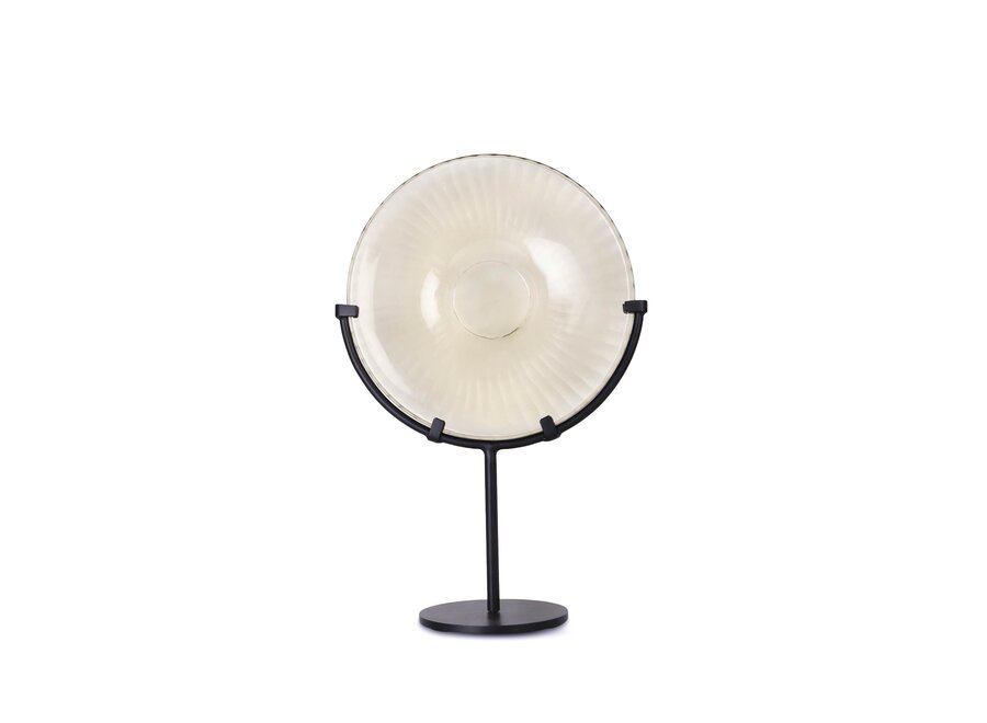 Decor object 'Oiva' - Smoke -M